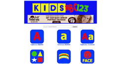 Desktop Screenshot of kidsabc123.com
